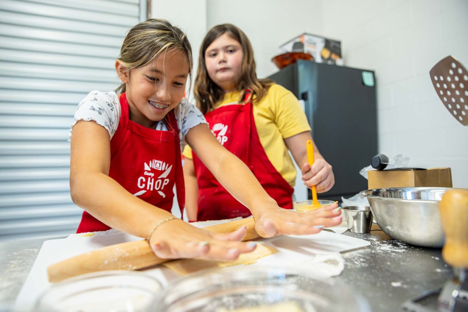Girls cooking