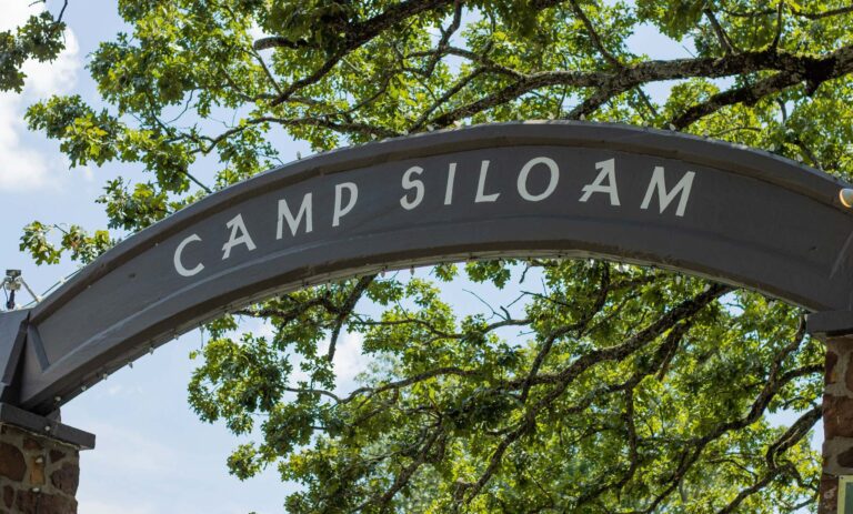 Sign of Camp Siloam