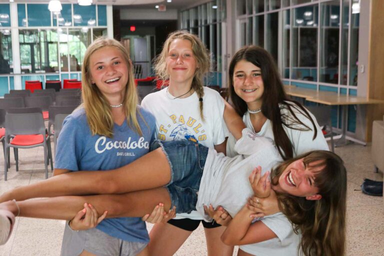 Happy girls