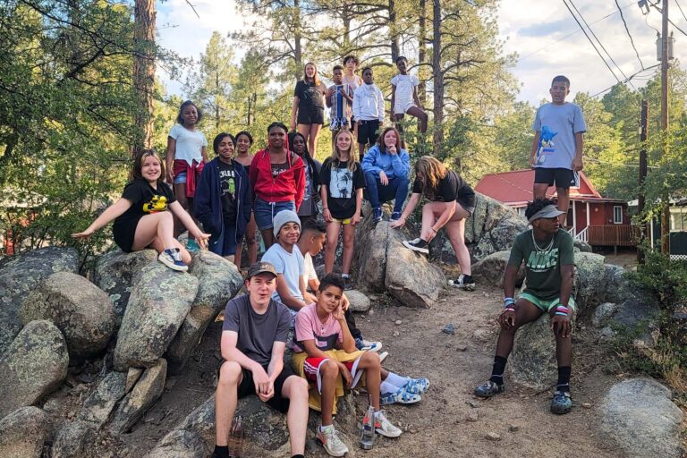 Group of campers