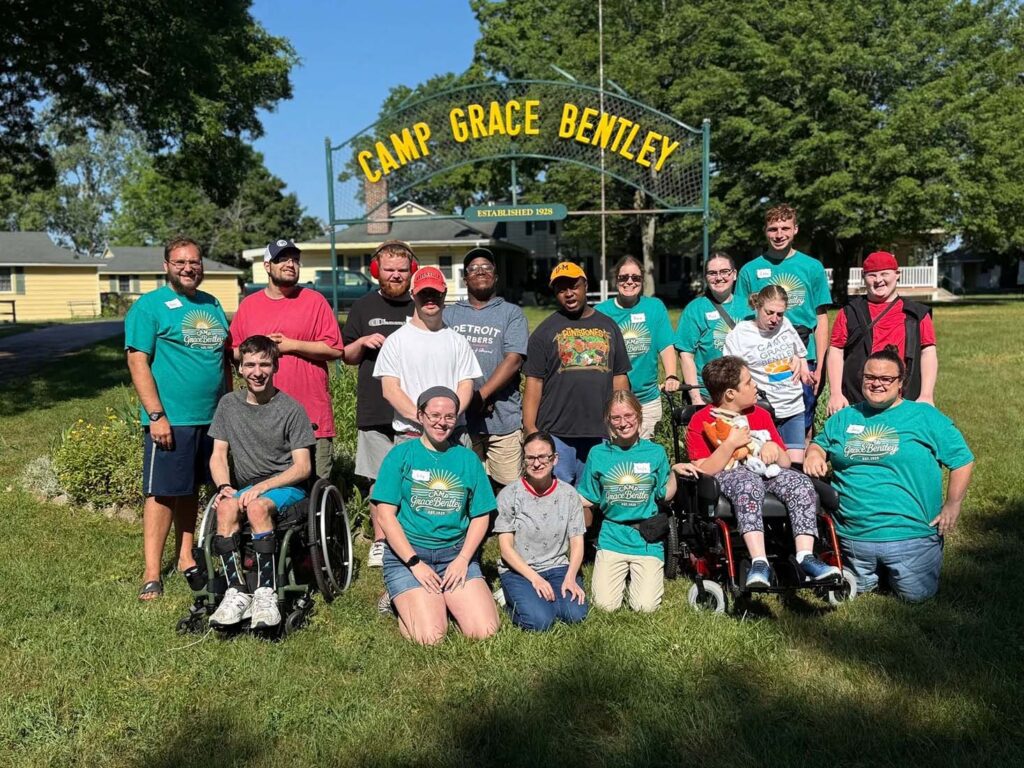 Group of campers