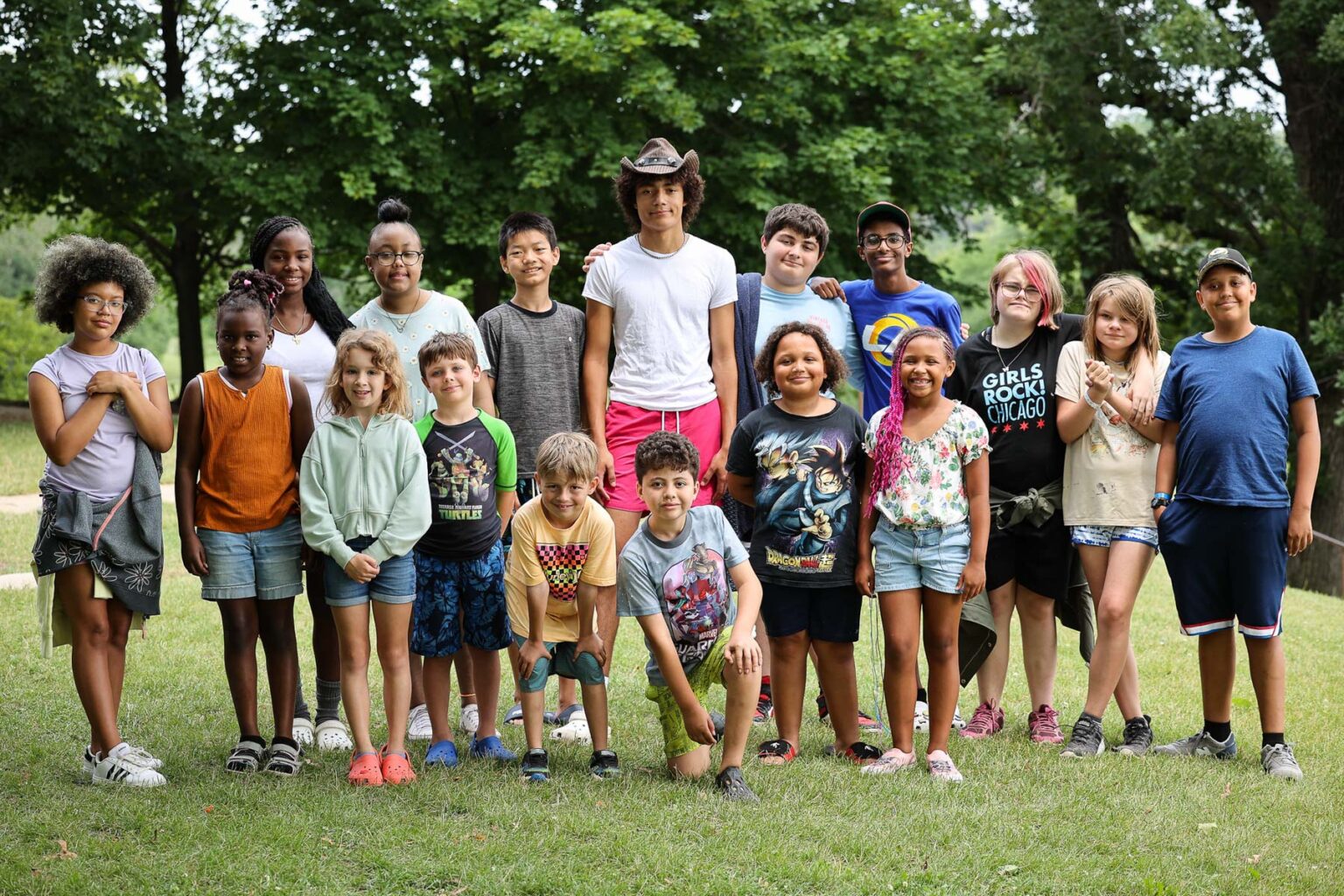 Group of campers