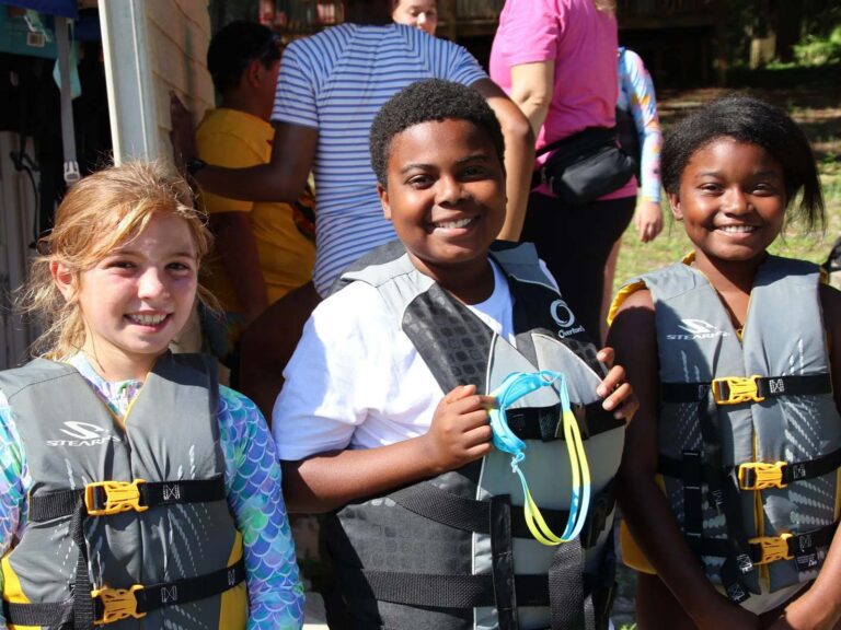 Joyful campers