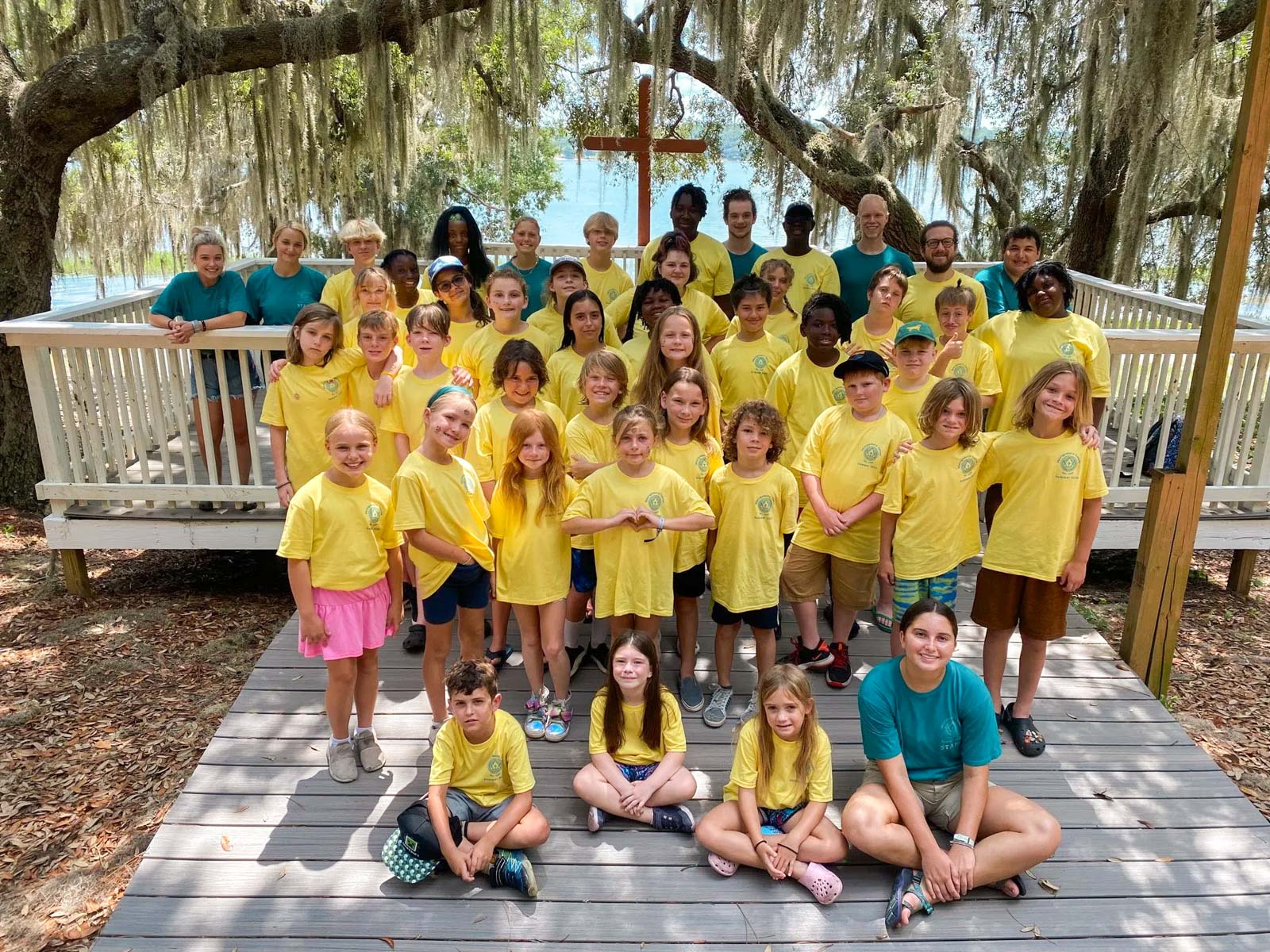 Full camp group photo