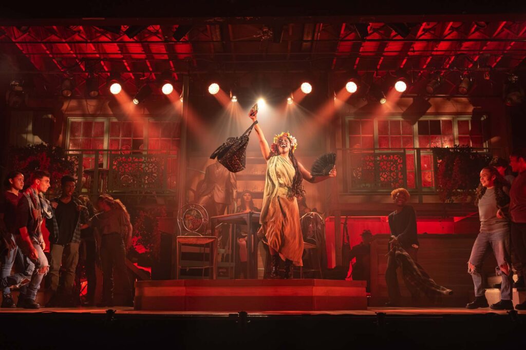 Theater stage performance