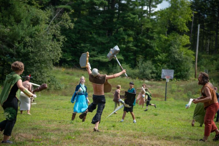 Epic LARP battle