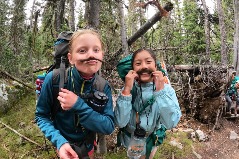 Silly backpackers