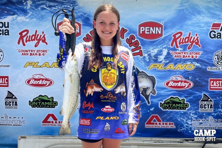 Girl holding fish