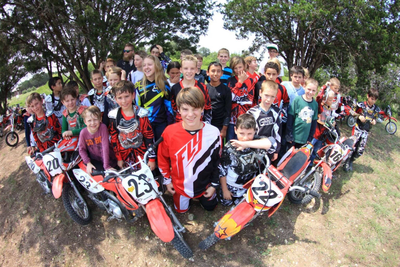 Motocross campers